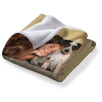 Snapfish Photo Collage Plush Fleece Blanket 60x80